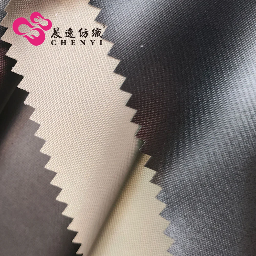 210D Vinyl coating sun proof waterproof sunshade tent canopy Outdoor awning fabric