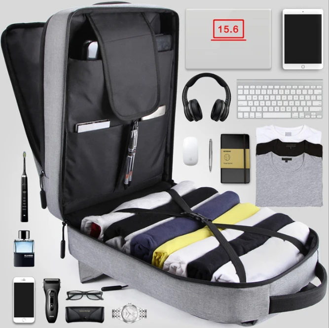 Wholesale usb charging travel business back pack school bag anti theft laptop backpack college bags for men backpacks