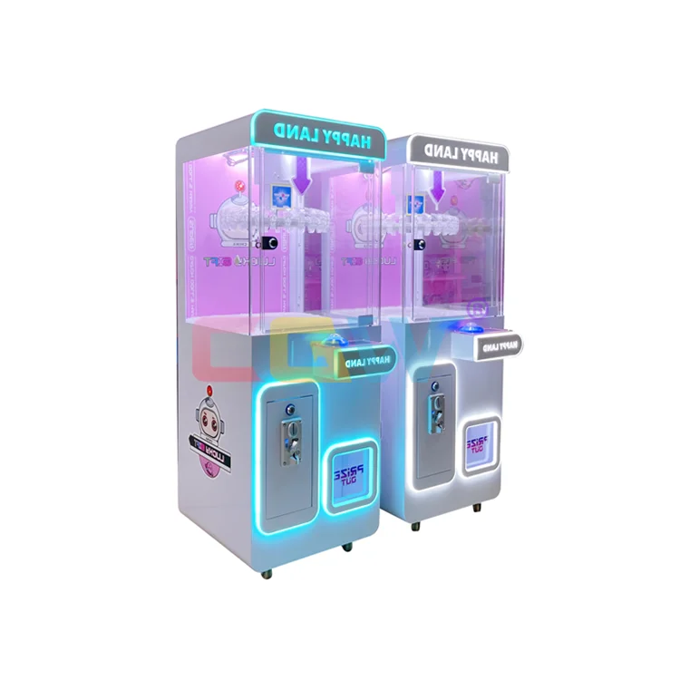 CGW GOOD PROFIT Mini Plush Doll Catcher Machine Doll Catching Plush Toy Vending Clip Arcade Game Machine For Sale