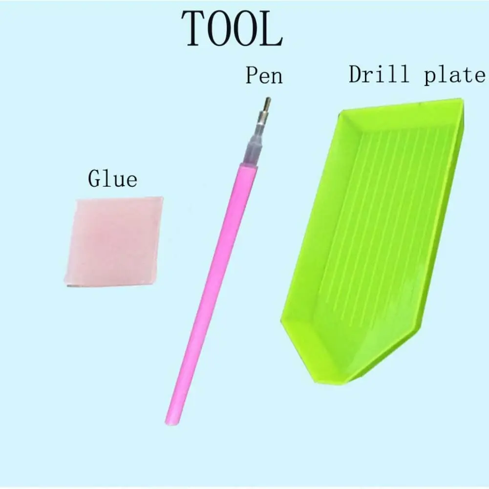 DIY 5D Diamond Painting Kits for Adults,Round Full Drill Diamond Art Kits,Rooster Hen Gem Painting Art for Kids