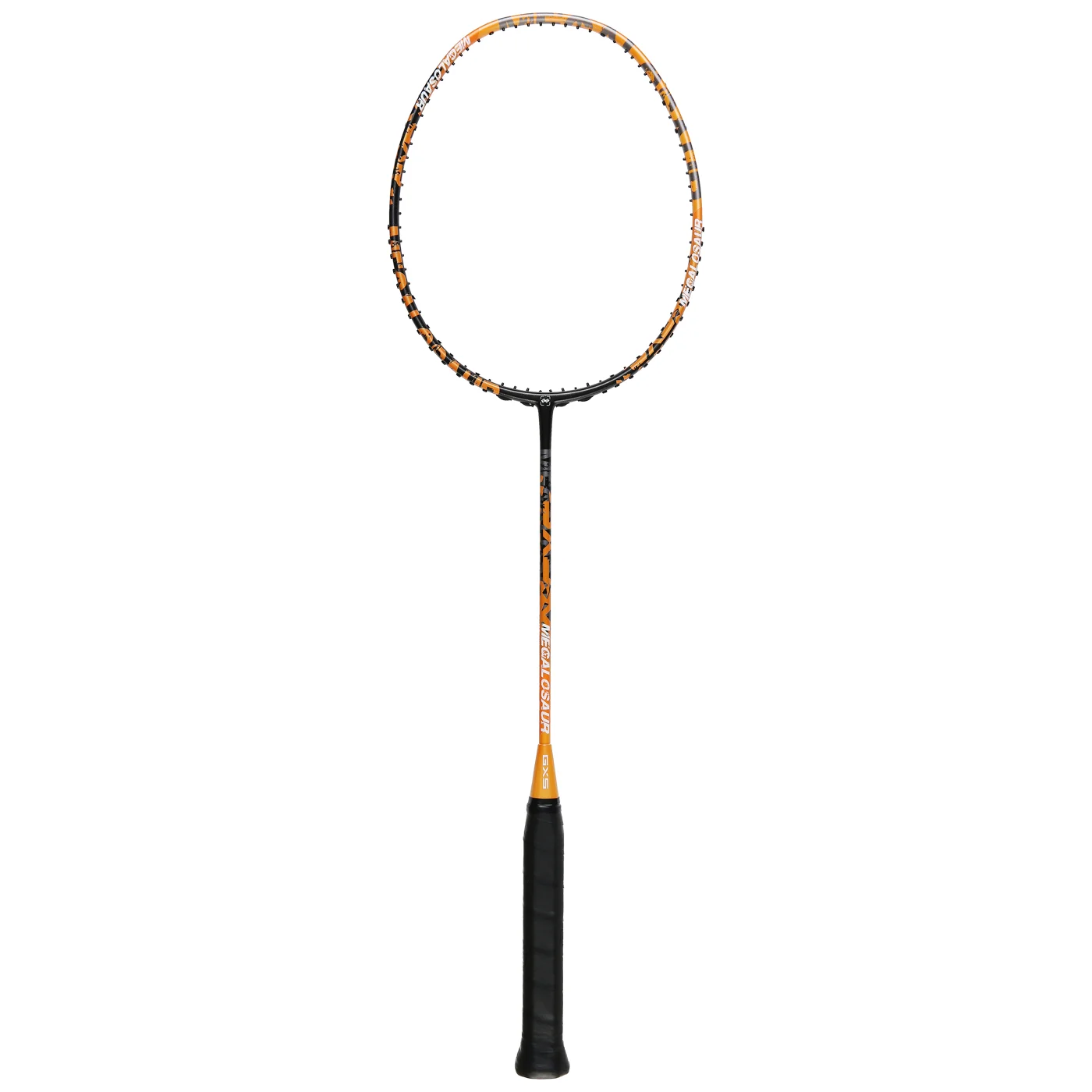 Hot sale GXS dragon yellow color professional 24t carbon graphite badminton racquet