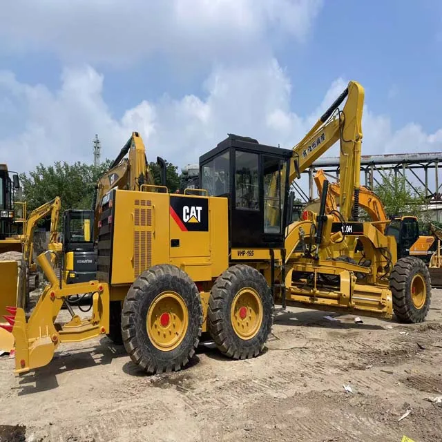 Tractor Caterpillar CAT 140G 120H 120H 140 140H Used Machine CAT 120h used Cat 140g ,140k,120h motor grader Tractor for  Sale