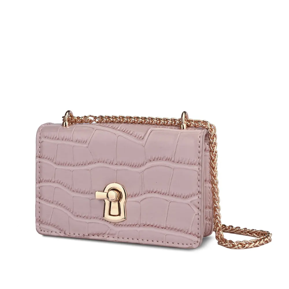 
Top selling custom designer pu leather cute girls crossbody ladies clutch purse wallet 