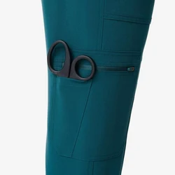 Fast Delivery V Neck Straight Pants Scrubs Tops Printed Logo New Athletic Scrubs