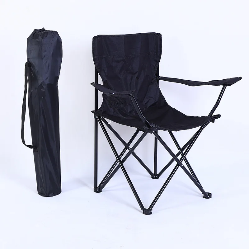 Cheap Price Camping Folding Chair Outdoor Portable Metal Beach Chair Wholesale Foldable Lightweight Camping Chair