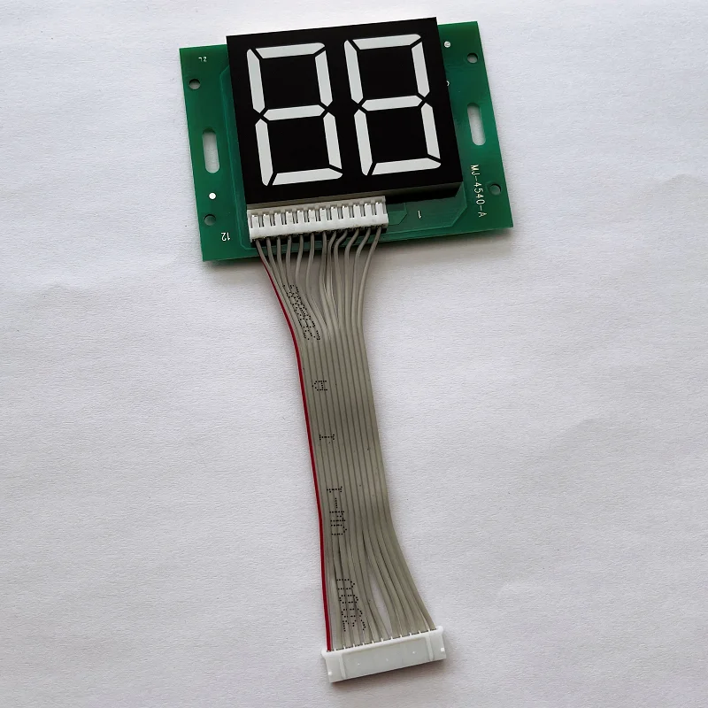 0.45 inch 2 digit 7 segment led display with PCB board  LED tube display