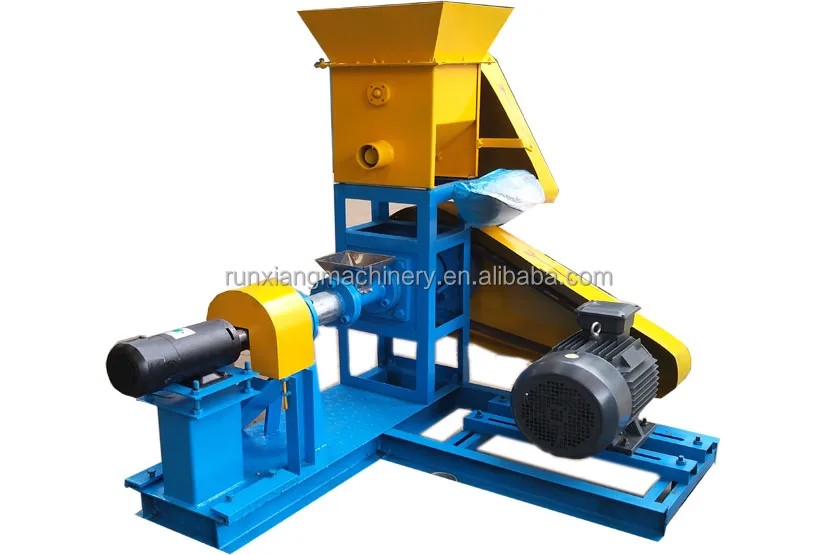 Cat and dog pet food pellet making machine Pet puffed snack machine Floating fish feed puffing extruder machine