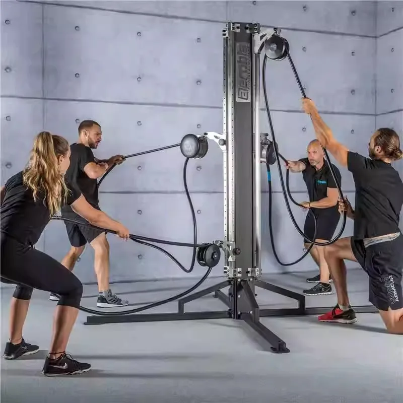 Adjustable Resistance Pull Rope Trainer Rope 6-speed Training Fitness Equipment Gym Rope machine