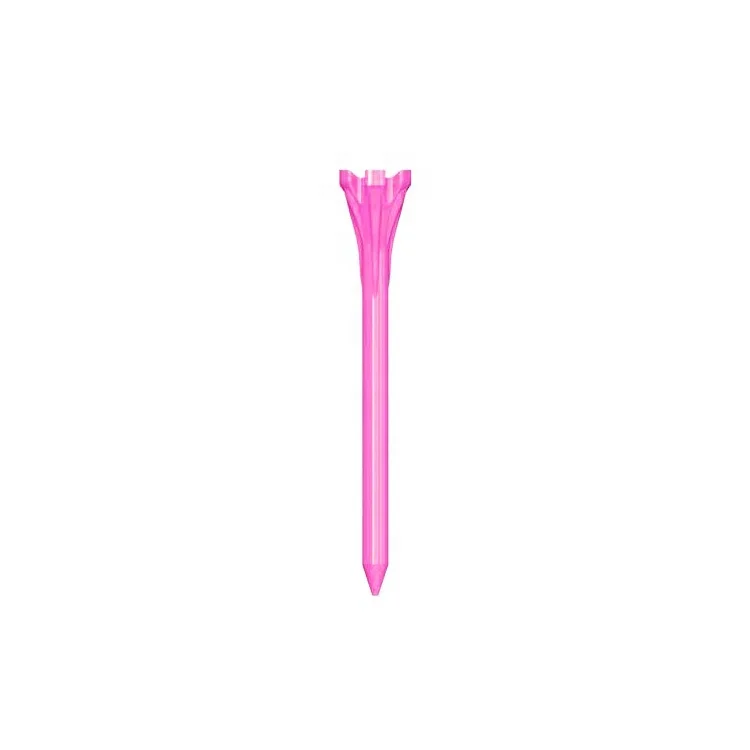 Wholesale new design custom pink golf tees plastic oem