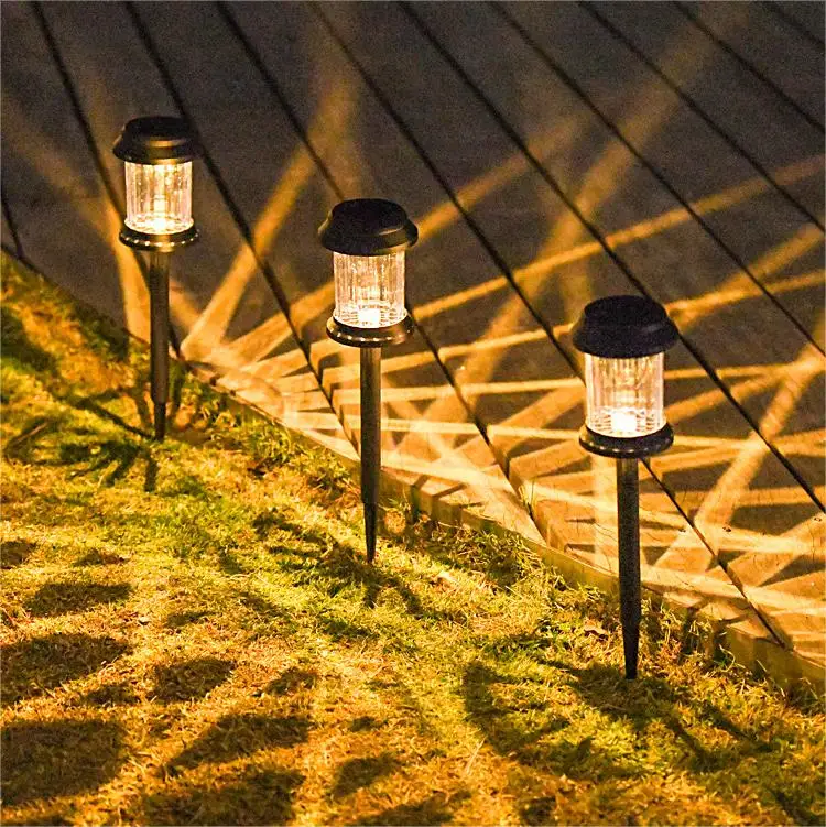Solar Decorative IP65 Waterproof Country Yard Grass Lawn Stake Light Shadow Lamp