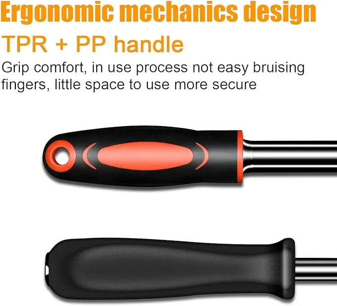 SeeMore Brand Auto Repairing and Household Metric and Extension Bar 46 Pieces 1/4 inch Drive Socket Ratchet Wrench Set