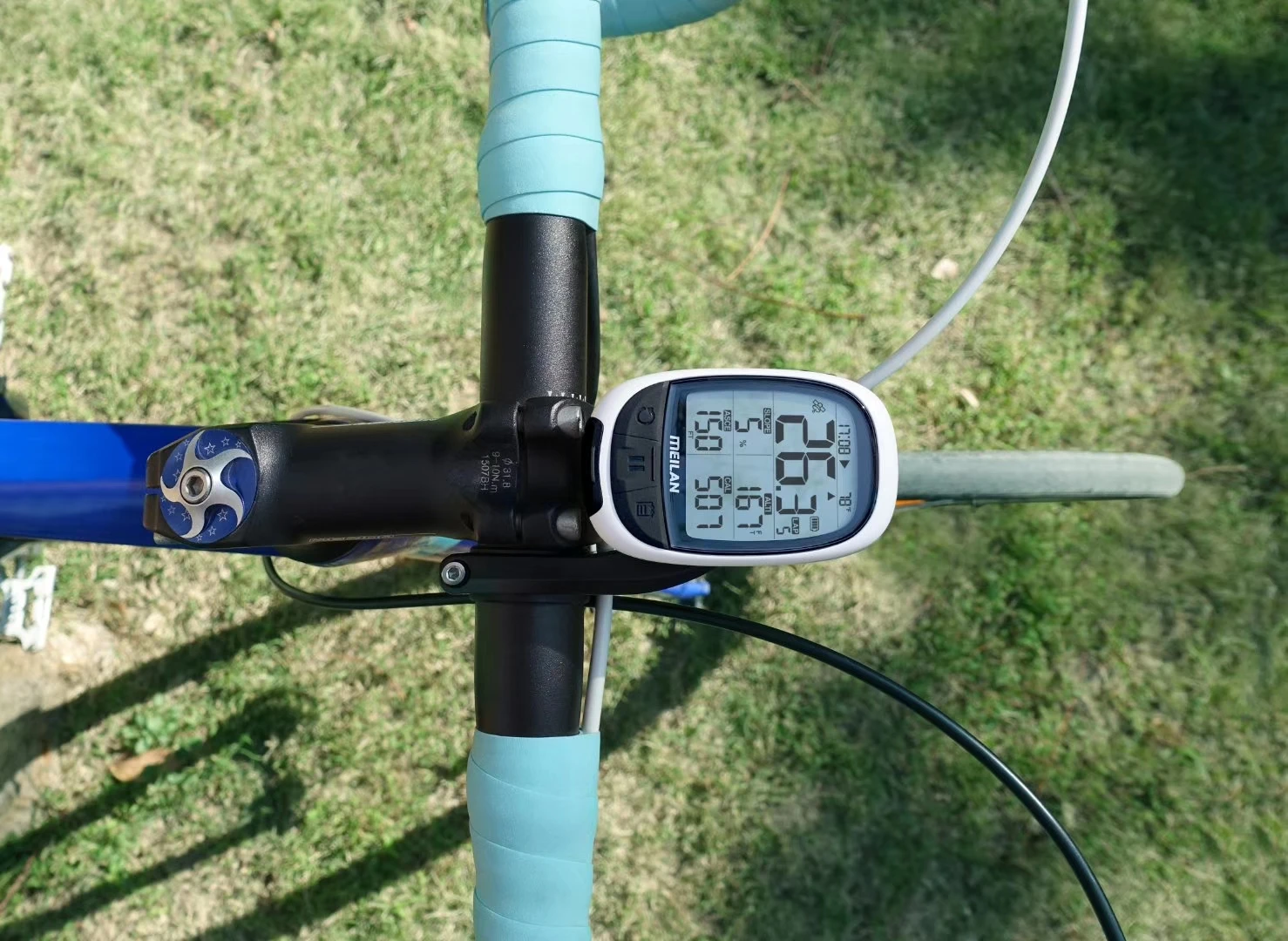 GPS Digital Bicycle Computer Oval ebike display Wireless Ble Controller Electric Bike Computer