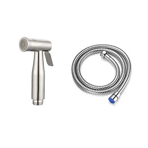 
Yuyao Garon shattaf kit dual function 2 sprayer with anti twist bidet hose 360 free rotation sprayer bidet for toilet 