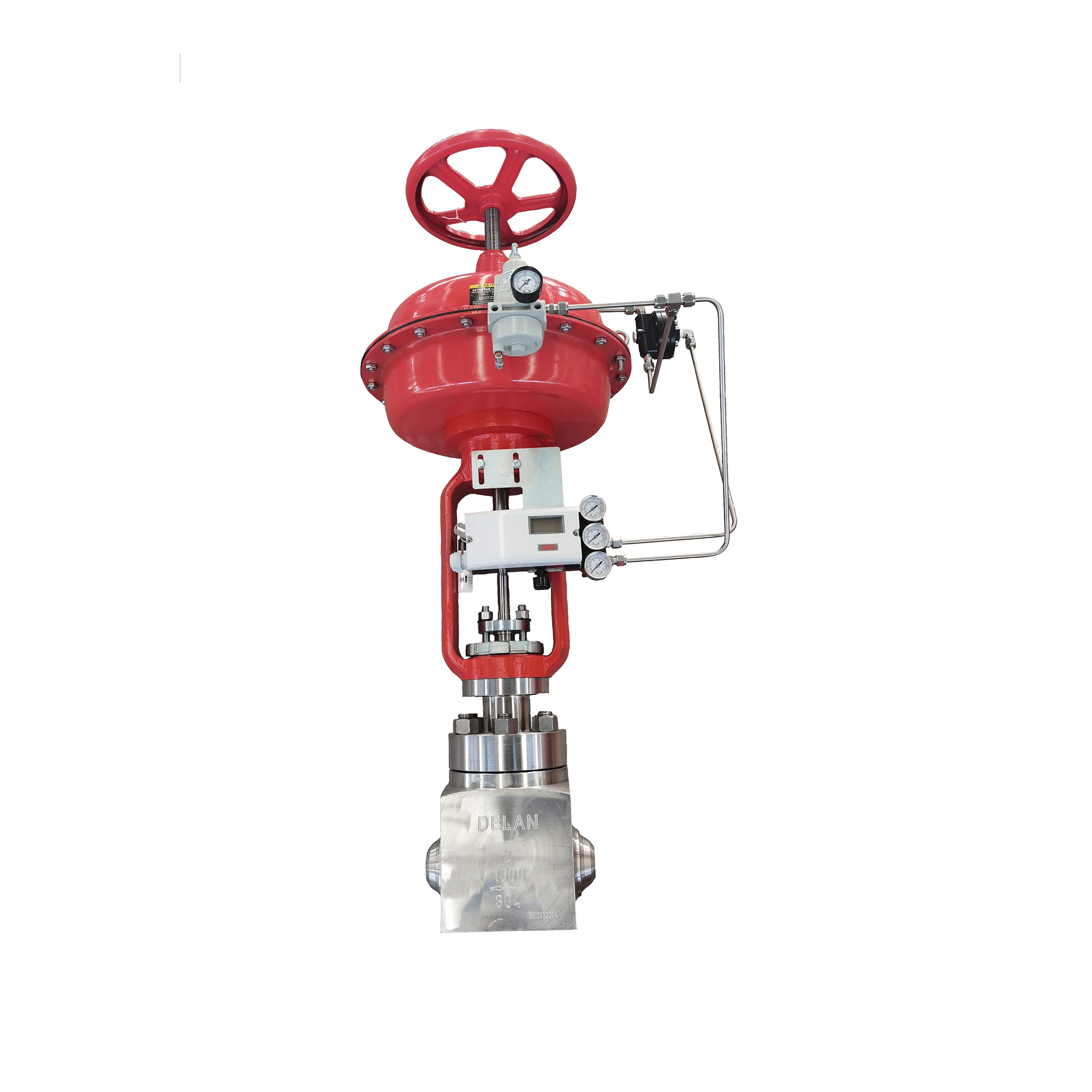 Pneumatic Control Water Valve Steam Valve Actuator Boiler Feed Valve