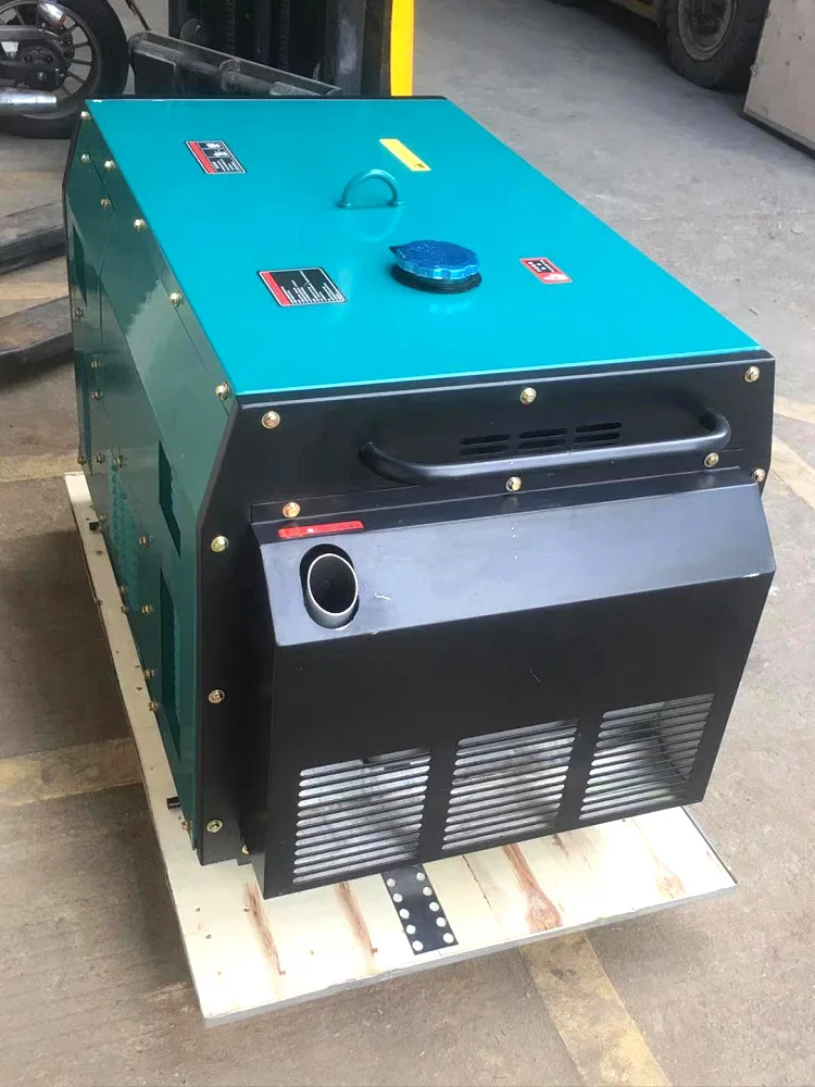 15kw diesel generator set small portable mobile maintenance-free 12kw 20kw permanent magnet air-cooled silent diesel generator