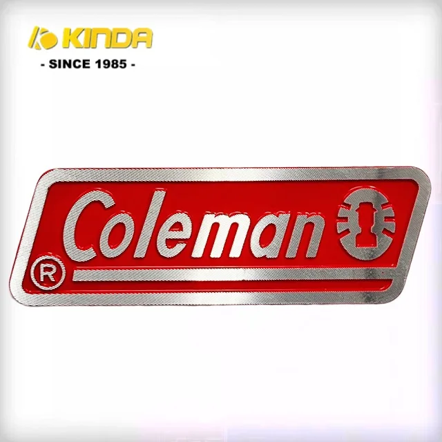 Custom Metal Logo Name Plate Etched Aluminium Label 304 Stainless Steel Nameplate