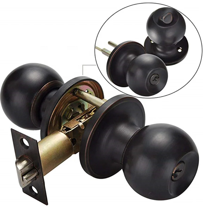 Modern  bedroom door knob locks  design door handle locks  door lock cylinder stainless steel knobs