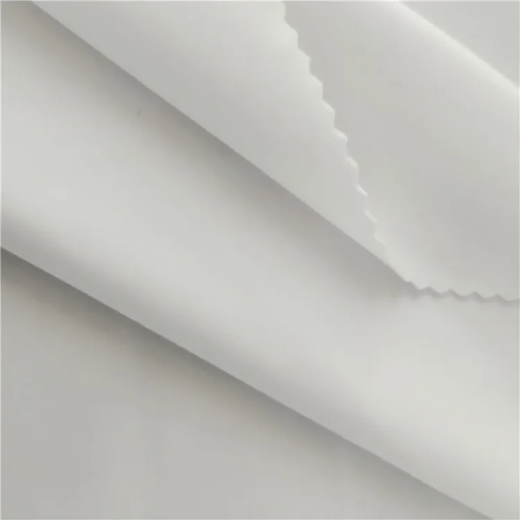 Dry fit 87% Polyester 13% Spandex 4 way stretch white semi dull lycra fabric for sublimation