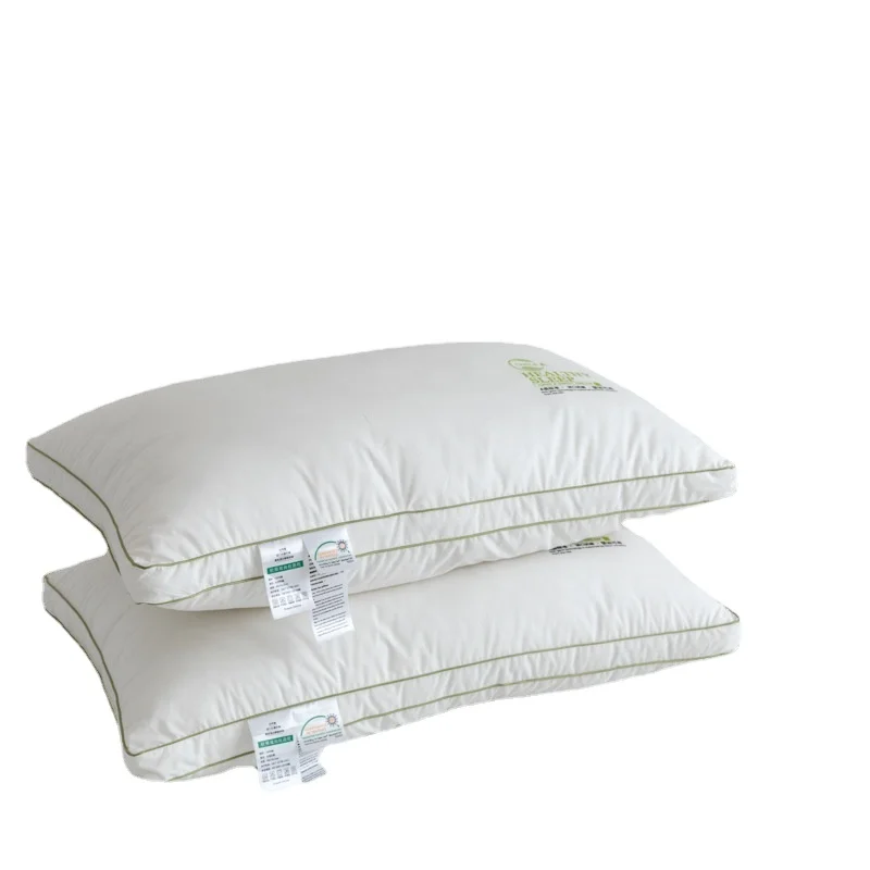 2023 super comfortable anti dust mite white color pillow with good quality on sale