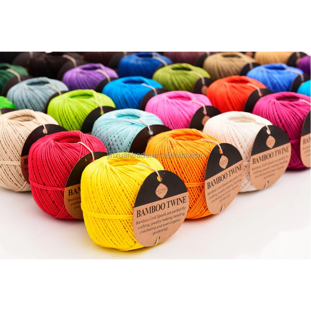 Многоцветная витая 1 мм бамбуковая веревка ожерелья нить браслеты Веревка Ювелирные изделия DIY веревка