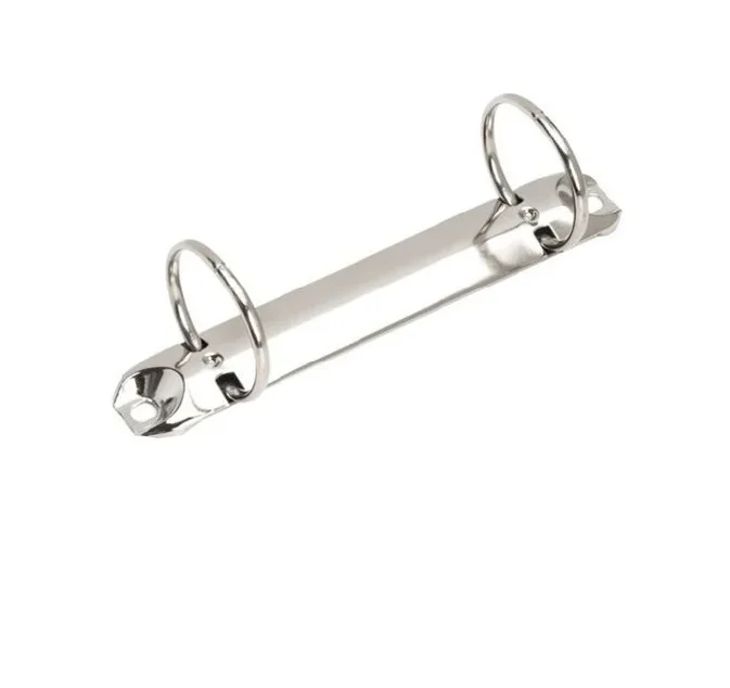 Standard Size O Shaped Style Ring Binder Clip Metal 2 Hole Ring Binder Mechanism for File Folder