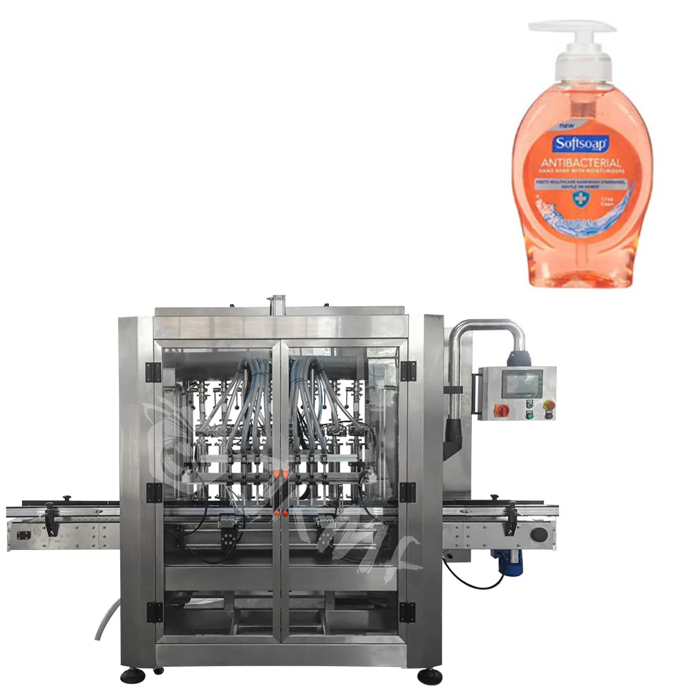 Pressurized Hand Sanitizer Honey Sauce Cosmetic Gel Cream Paste Filling Machine