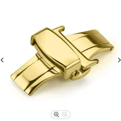 Watch Buckle Parts 316L Stainless Steel Watch Clasp Butterfly Deployment Buckle Clasp