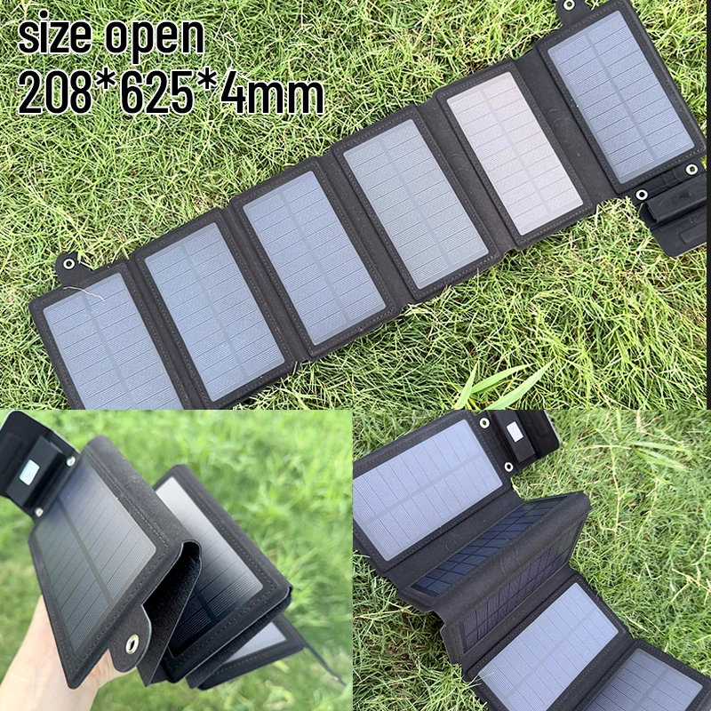 2023 portable solar emergency phone mobile charger