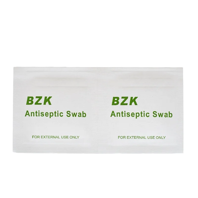 Benzalkonium Chloride Antiseptic Towelette First Aid Wound Hand Sanitizing Wipes for Cleaning Use BZK Wet Wipes