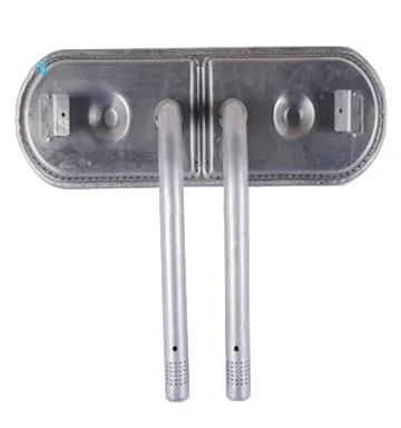 Высококачественная желтая трубка с пламенем из нержавеющей стали 304 2 горелки газовые грили для барбекю