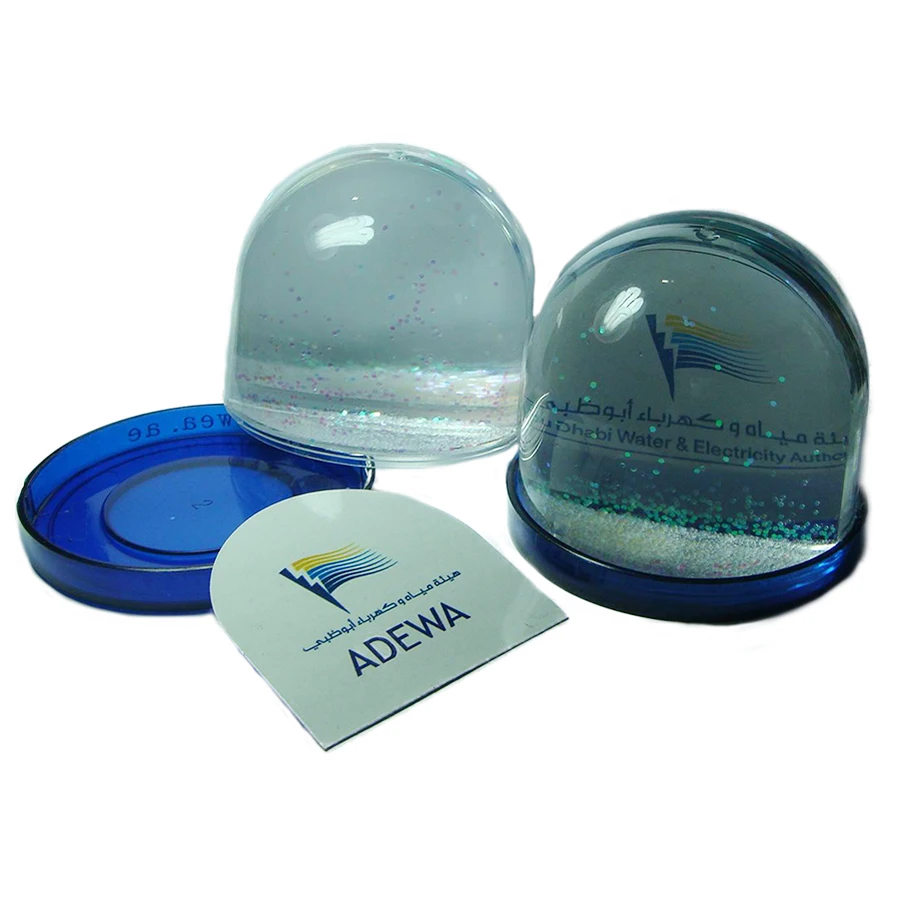 hot selling plastic snow globe with photo insert,acrylic custom made now globes,9*9*8cm plastic memorial souvenirs snow globes