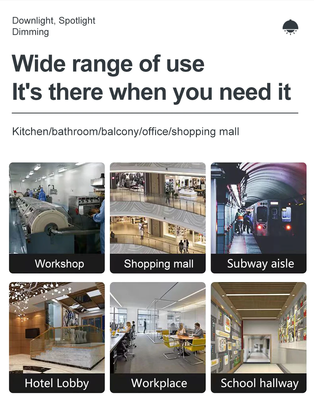 2022 new tuya smart life zigbee wireless DC36V light dimmer switch for pwm dimmer with Alexa google home voice control