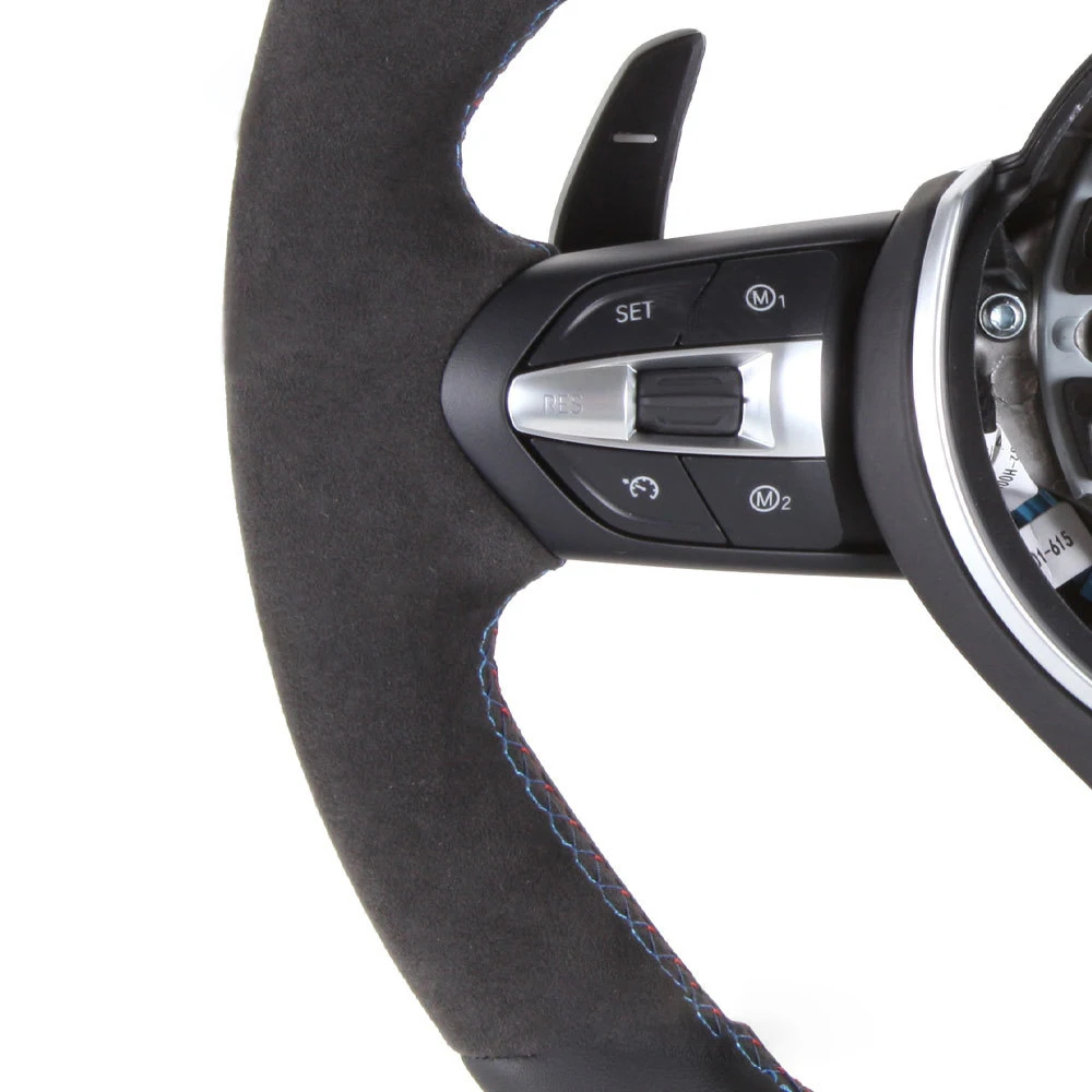 Для Bmw Sport M руль F10 F20 F30 F40 F52 E90 E46 M3 карбоновая кожа