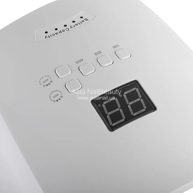 Diamond Shaped 48w dryer Wireless rechargeable battery Manicure tools UV Lamp LED Nail Lamp