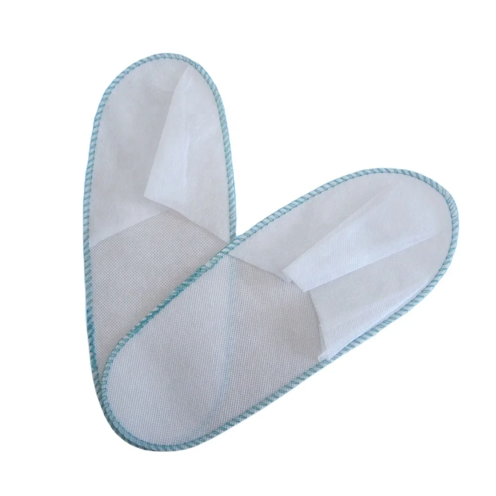 Close toe Open Toe Nonwoven White Hotel slipper Disposable Spa Pedicure Foot Massager Slippers