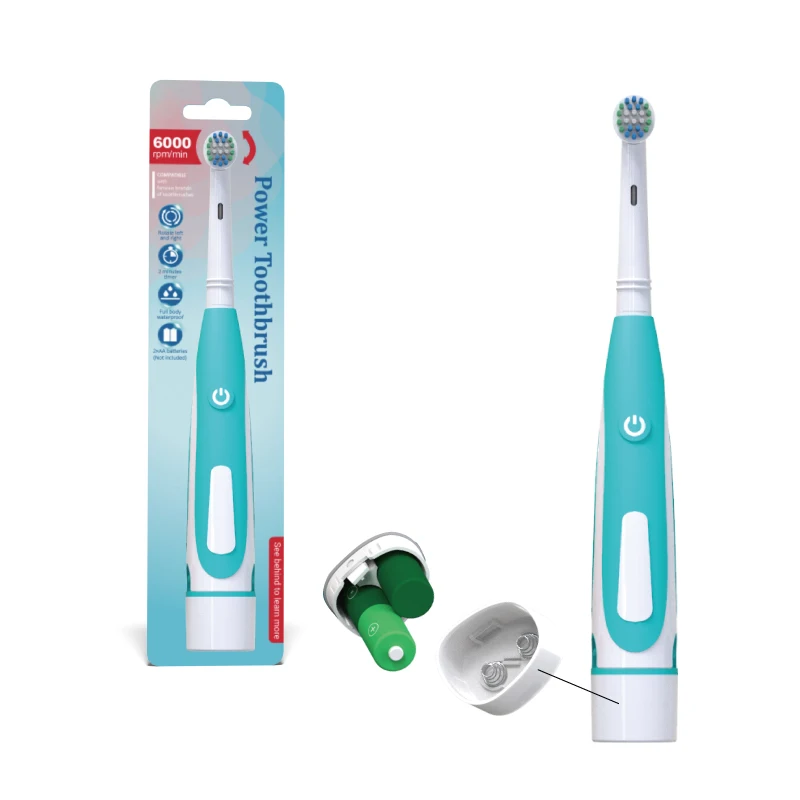 Own Design Electric Toothbrush Adult Rotating Replaceable  Brush Head Toothbrush Compatible With Oral Care B