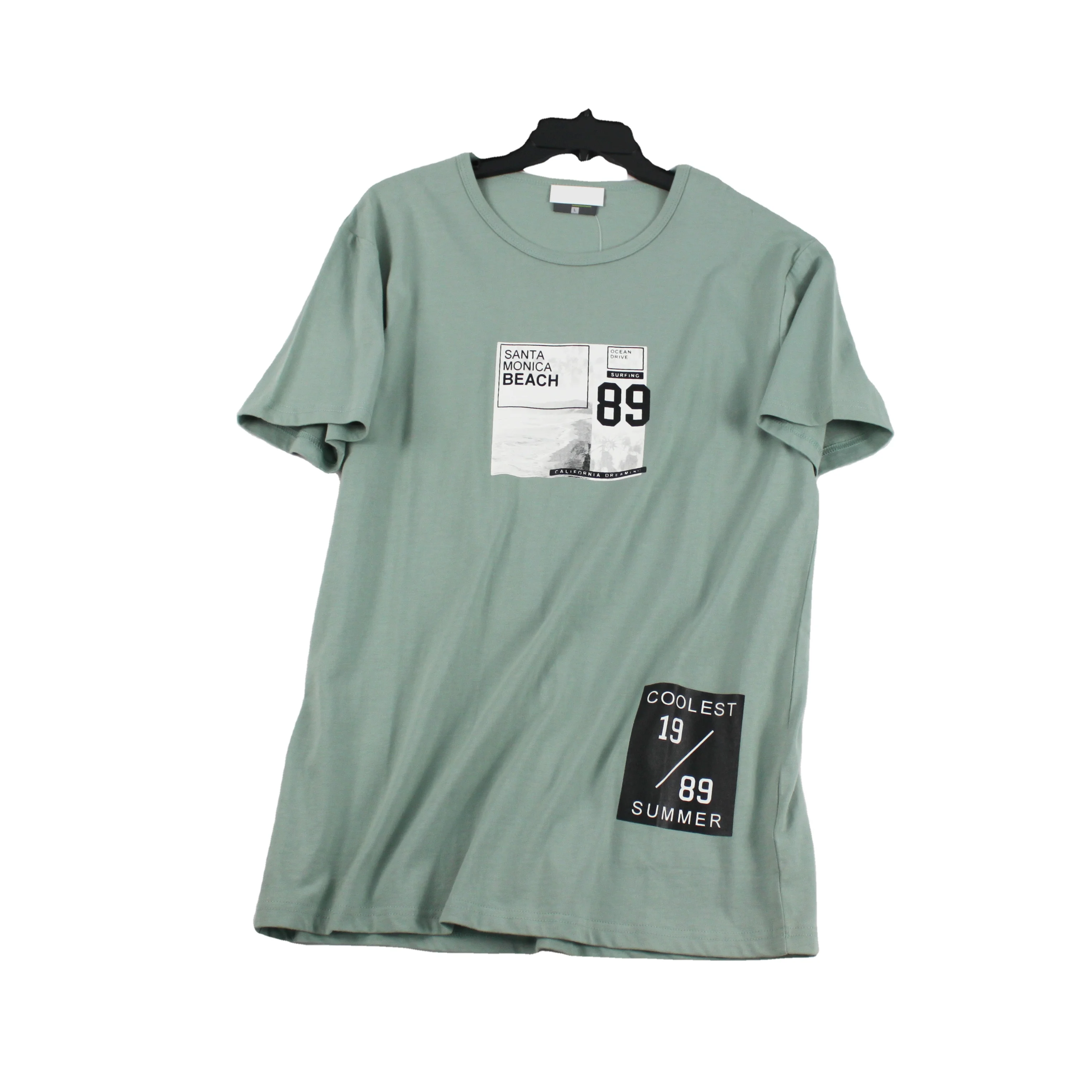 
Hot Selling fashion man print t-shirt in 100%cotton 