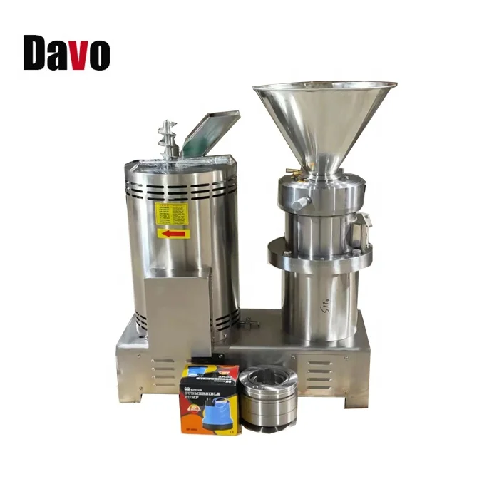 Manual Chili Paste Peanut Butter Wet Colloidal Mill Machine Peanut Butter Maker Making Machine