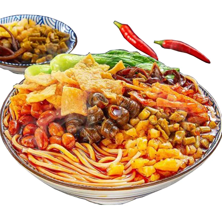 Лапша с китайским инстинктом, закуска Liuzhou Luosifen