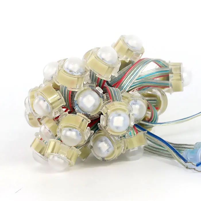 Адресный Светодиодный точечный светильник, парк развлечений rgb dmx, цифровой пиксельный светильник с синей линией 20 мм