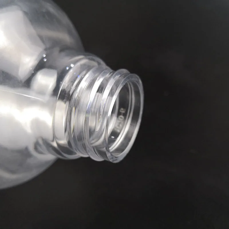 Custom 300ml 380ml 500ml 750ml 946ml Plastic Pump Bottles For Shampoo PET Round Shower Gel Container Conditioner Bath Cream