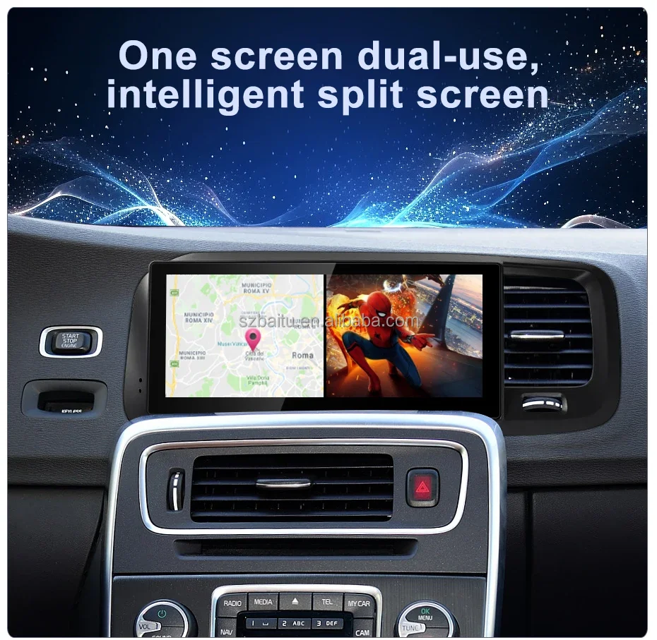 Android Car DVD Player For Volvo S60 V60 2011- 2020 multimedia 2Din Radio GPS Navigation DSP Carplay