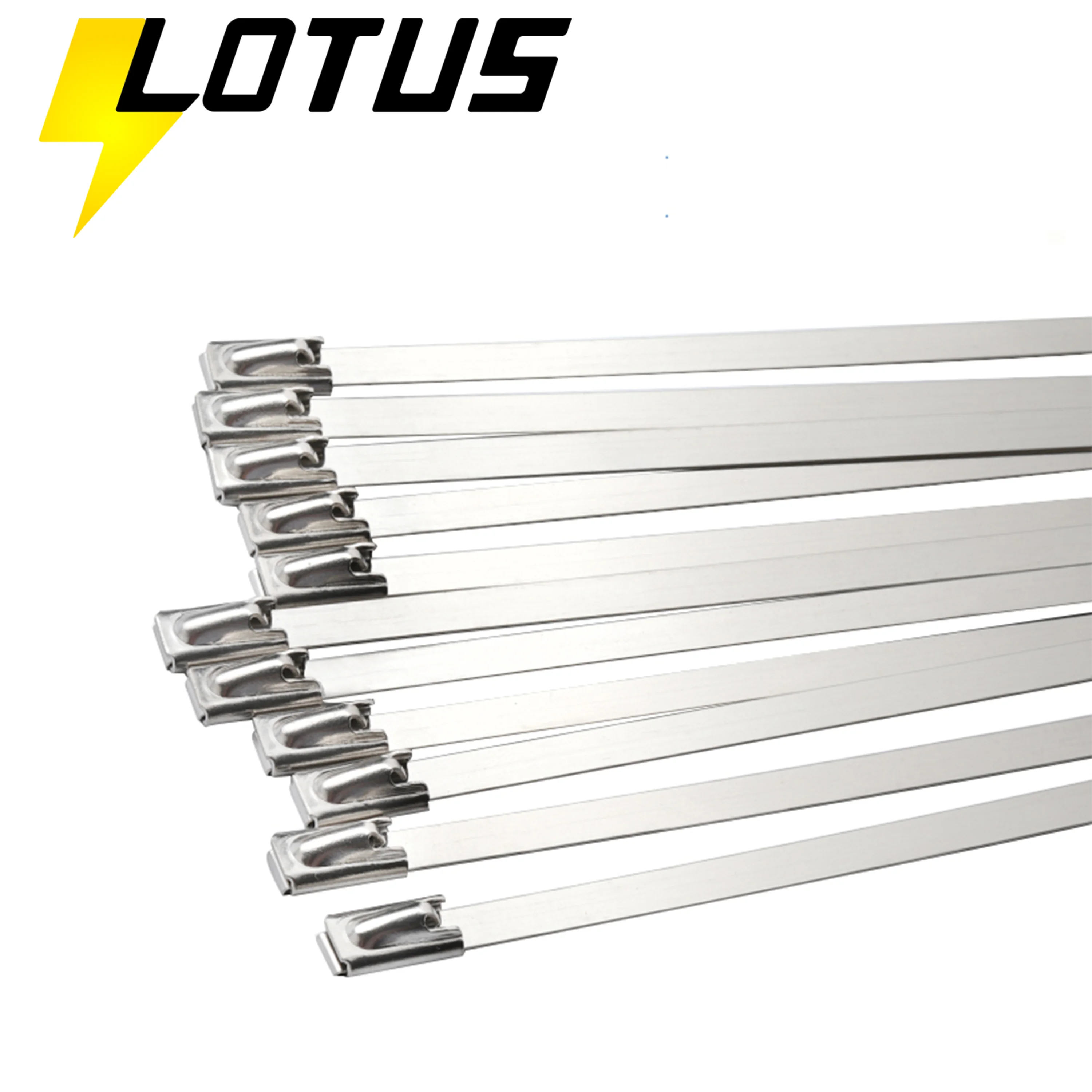 Stainless Steel Cable Tie Best Seller Manufacturer Price Self Locking 304 316 Ball Lock