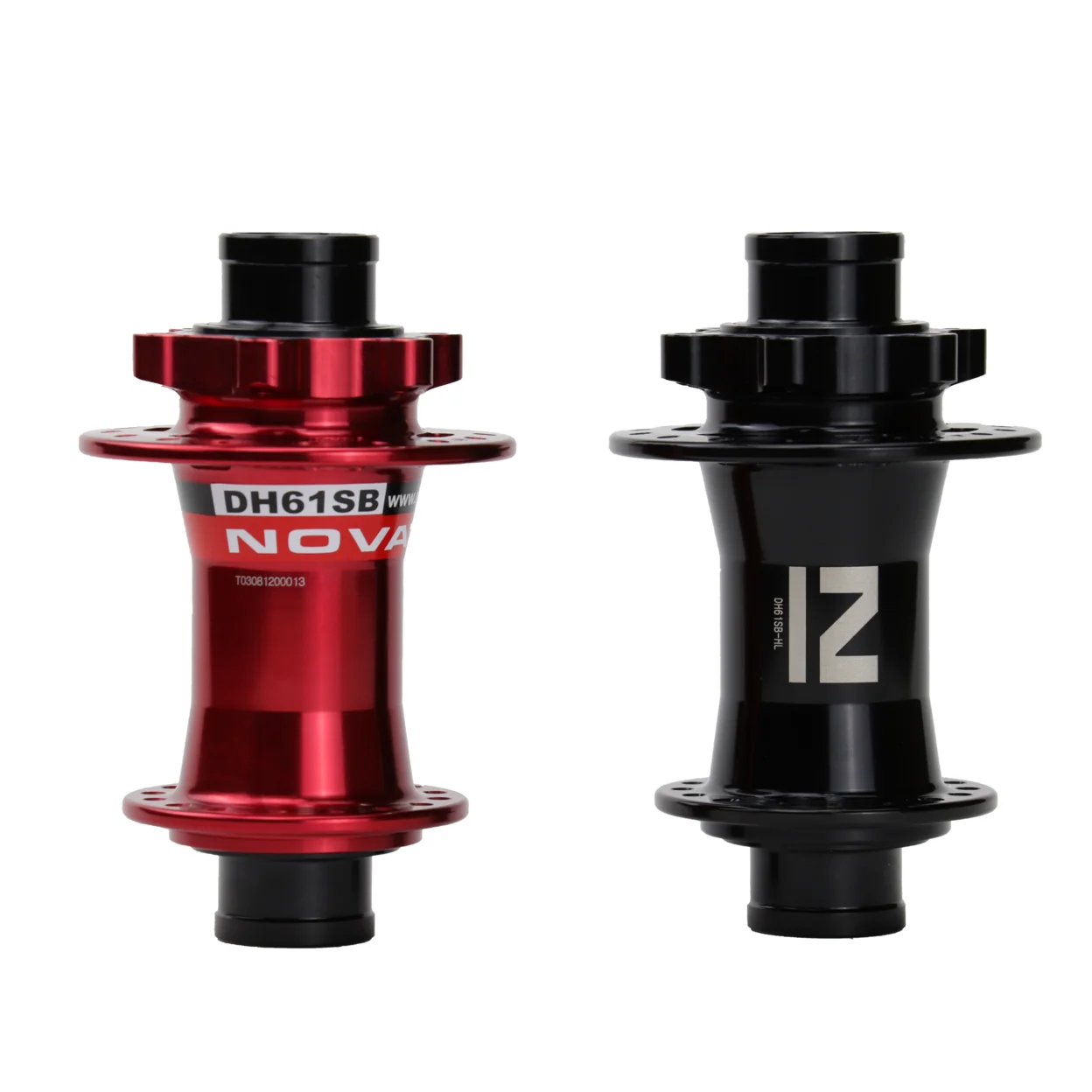 Novatec DH61SB 20x110mm MTB EBike DH Enduro Front Hub 32H 36H Disc Brake Thru Axle Bicycle Mountain Bike Hubs