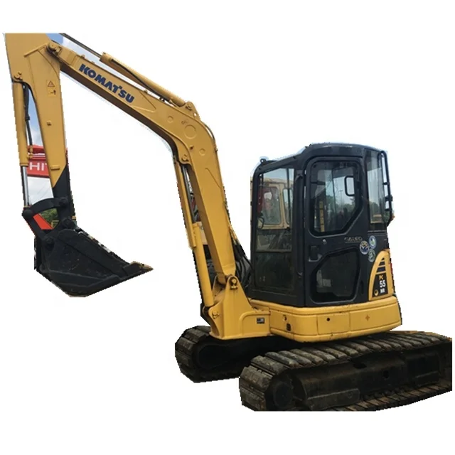 Japanese used CAT303/305.5E Hitachi ZX60/ZX50 Komatsu PC55 mini excavators hydraulic crawler 3 tons 4 tons mini used excavators