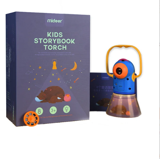 Kids Multifunctional Projector, Night Lights Projector Storybook Toy