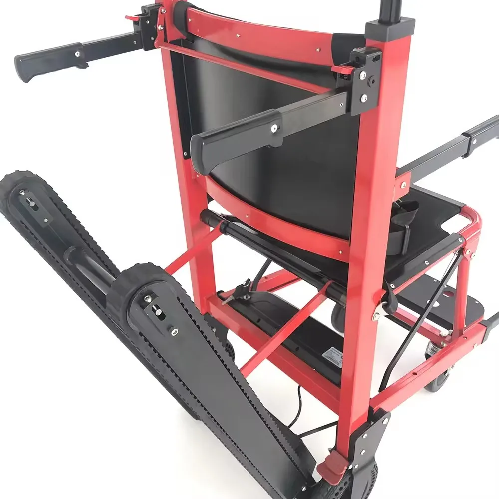 BDST210 Emergency Ambulance Stair Chair Stretcher Patient Transfer Aluminium Electric Hand Truck Stair Climber