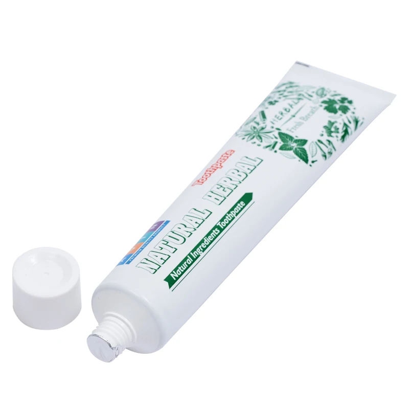 Wholesale Custom Private Label Fluoride Free Fresh Breath Natural Organic Herbal Toothpaste Manufacturer