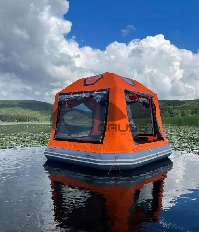 Hot sale china cheap price Outdoor Camping Fishing Raft Boat Inflatable Water Floating Shoal Tent