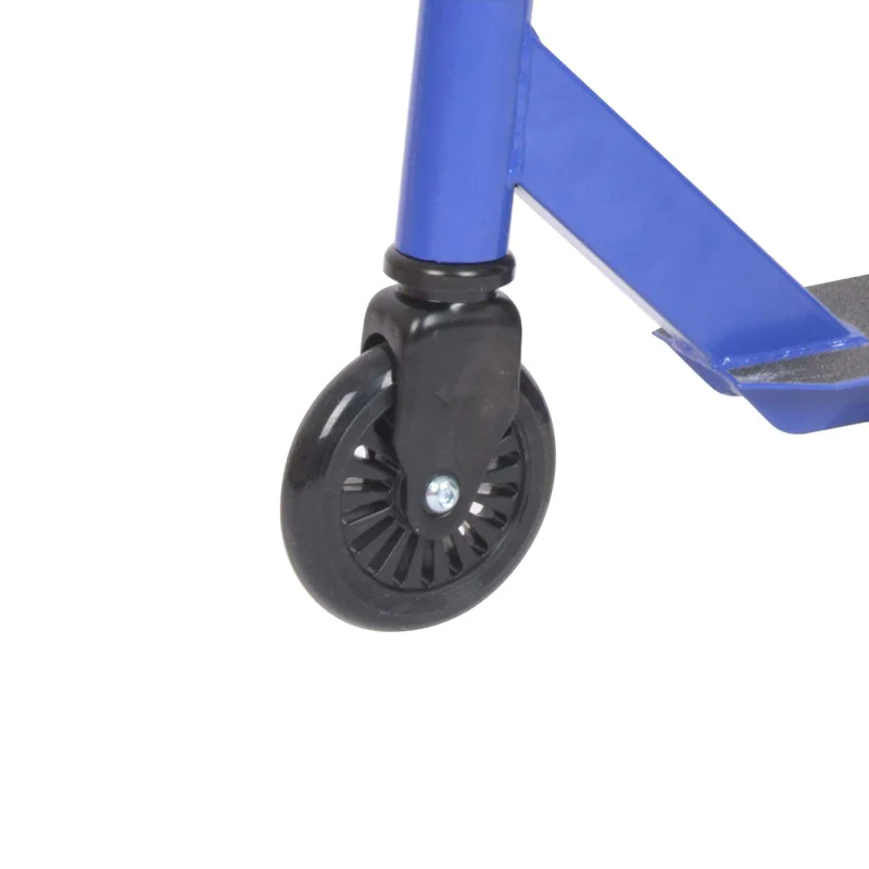 X-sports Two wheels STUNT SCOOTER Freestyle High Impact 10MM PU Wheel PP core STEEL 3 Bolt Clamp BMX Style Grips